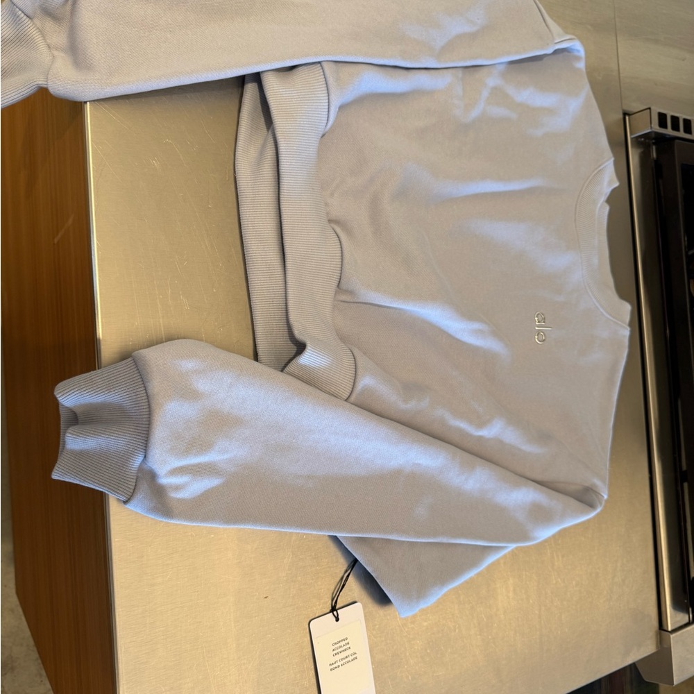 ALO Yoga Sky Blue Pullover